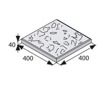 BEST TERASOVÁ RUBIO tryskaná žlutá 40/40cm velkoplošná dlažba reliéfní tl. 40mm BEST TERASOVÁ RUBIO tryskaná žlutá 40/40cm velkoplošná dlažba reliéfní tl. 40mm